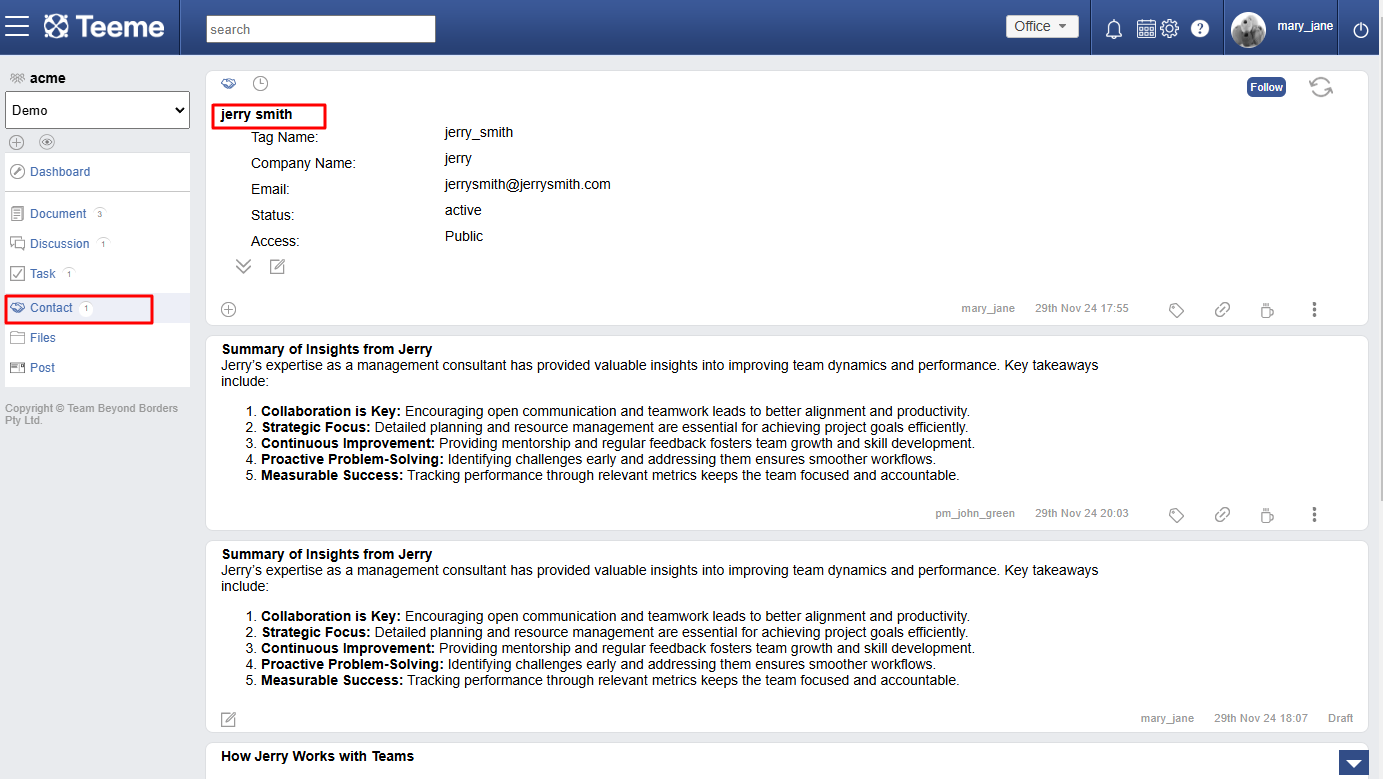 contact Feature 3