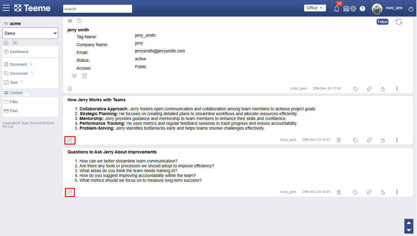 contact Feature 6