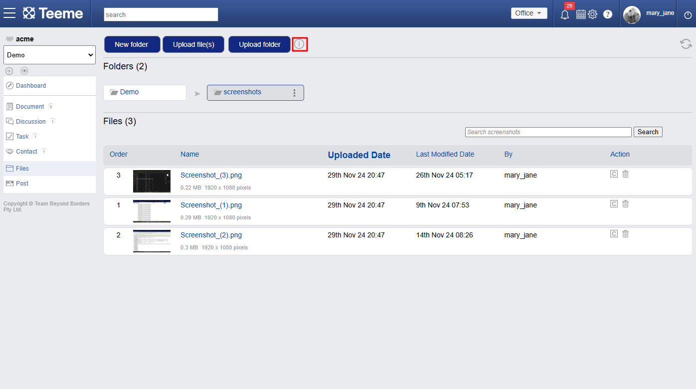 files Feature 5