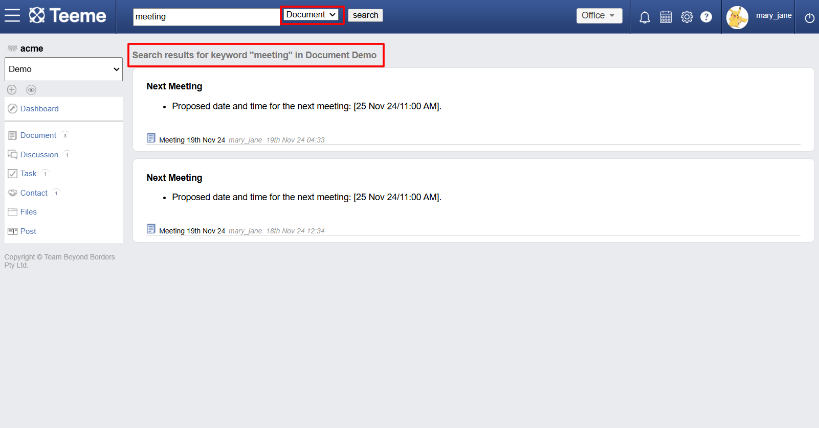 Search Feature 3