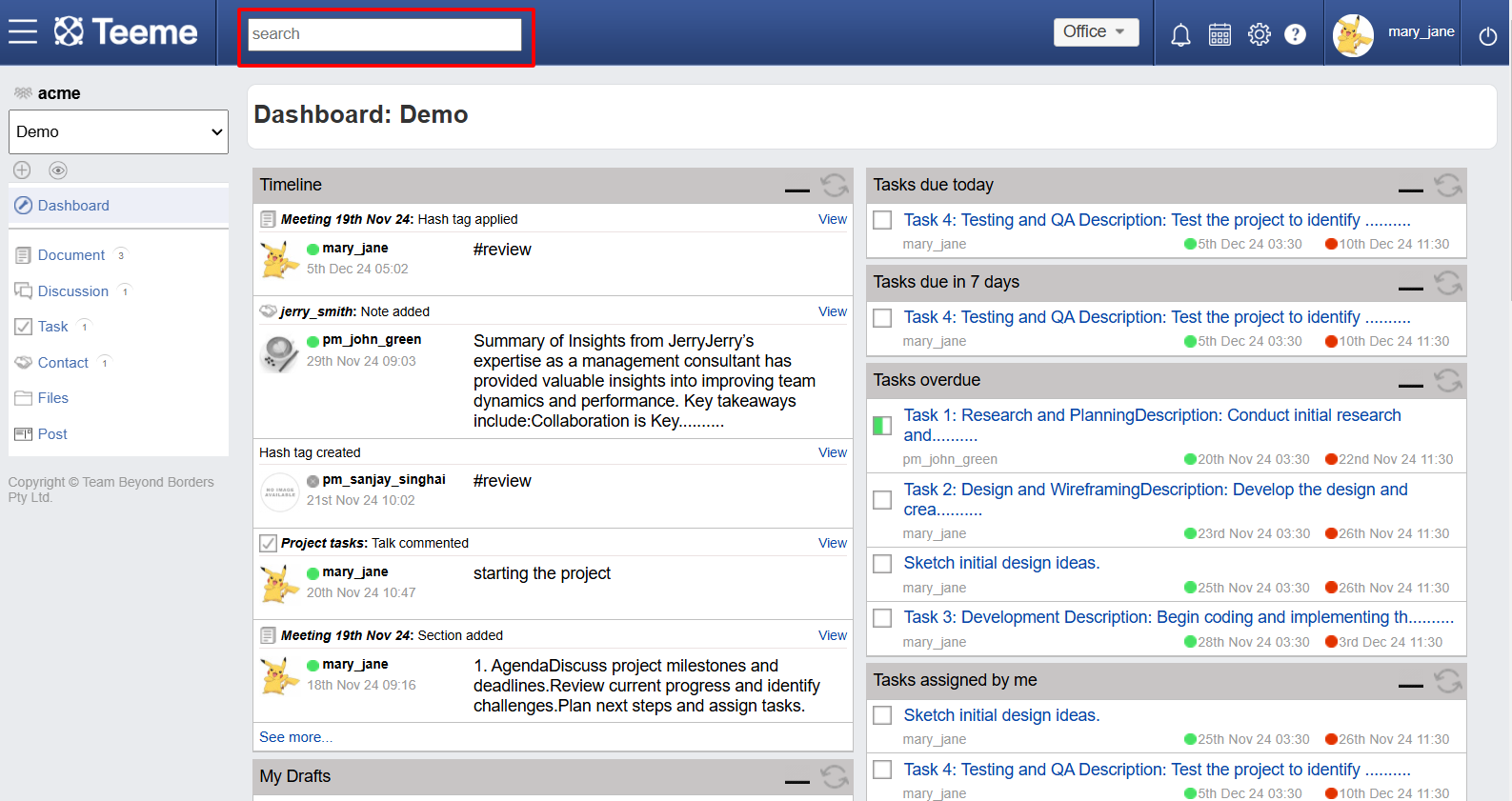 Search Feature 1
