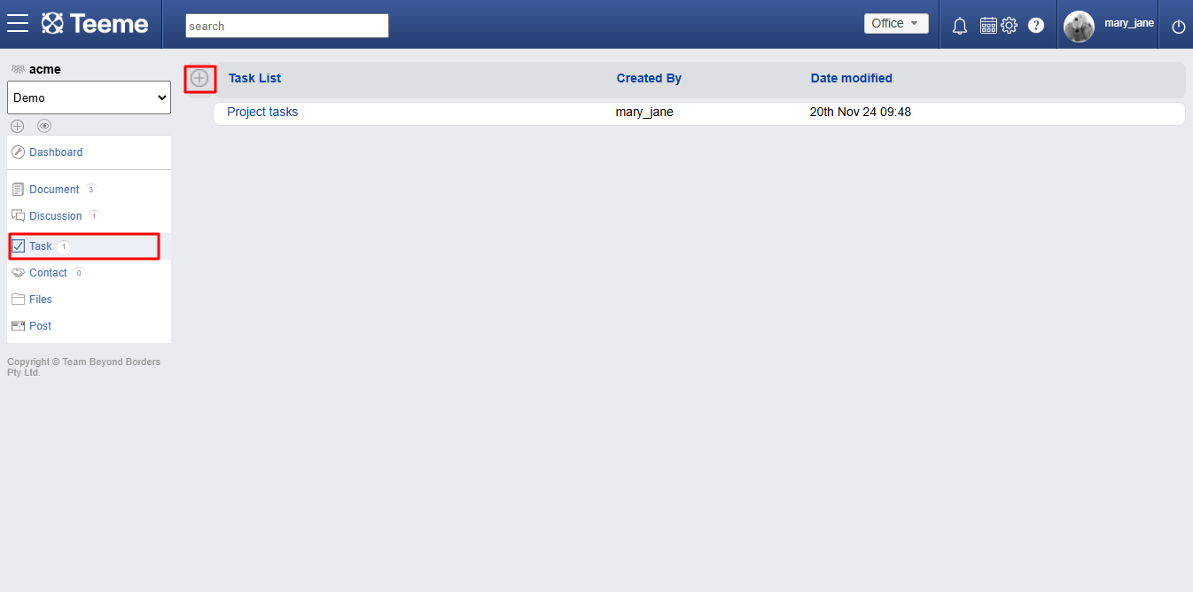 Task Feature 2